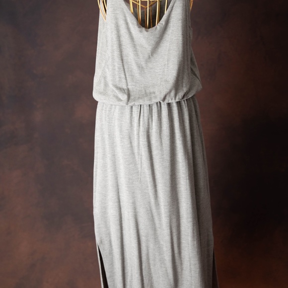 Jersey Maxi Dress in Gray - Picture 3 of 3